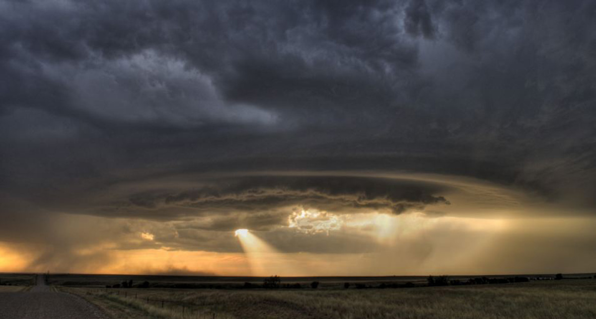 Montana landscape and skyscape